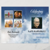 Programmvorlage zur Himmelsbeerdigung (Vorderseite)