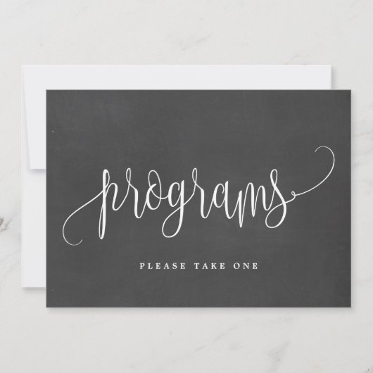 Programmzeichen - Schöne Kalligrafie (Vorderseite)