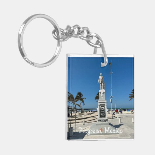 Progreso, Mexiko - Akryllischer Schlüsselanhänger (Vorderseite links)