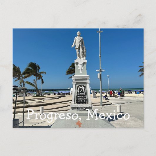 Progreso, Mexiko - Standardpostkarte Postkarte (Vorderseite)