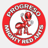 Progreso Mighty Red Ants Stickers (Vorderseite)