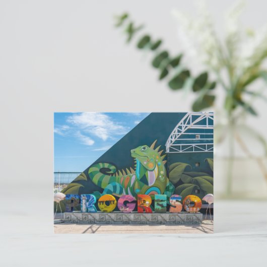 Progreso, Yucatán Postcard Postkarte (Stehend Vorderseite)