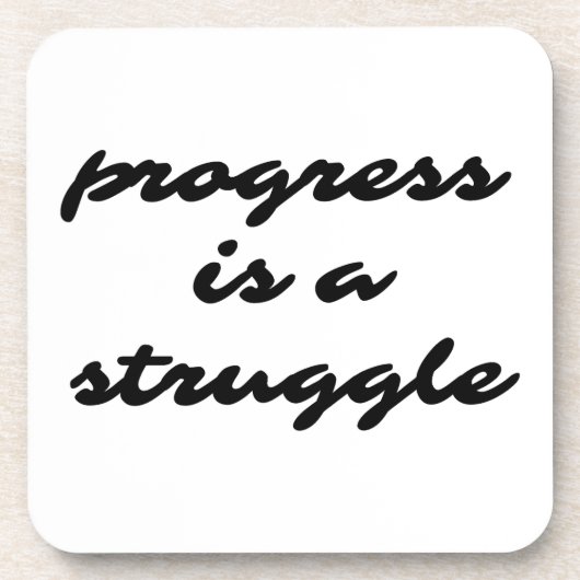 Progress-Hard-Kunststoff-Untersetzer Getränkeuntersetzer (Vorderseite)