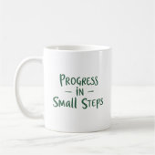 Progress in Small Steps Kaffeetasse (Links)