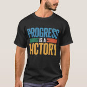 Progress Is a Victory men's Basic T-Shirt (Vorderseite)