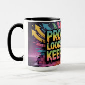 Progress Looks Messy Keep Go Urban 'Motivational Tasse (Links)