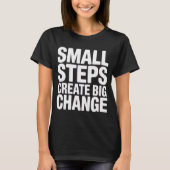 Progress Mindset Inspirational Tee   (Vorderseite)