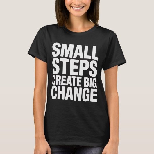 Progress Mindset Inspirational Tee   (Vorderseite)