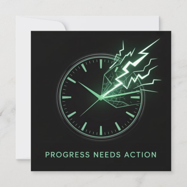 Progress Needs Action (Vorderseite)