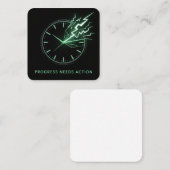 Progress Needs Action Begleitkarte (Vorne/Hinten)