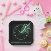 Progress Needs Action Pappteller (Party)