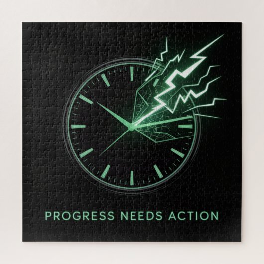 Progress Needs Action Puzzle (Vertikal)