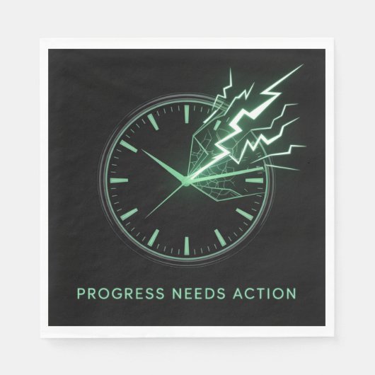 Progress Needs Action Serviette (Vorderseite)