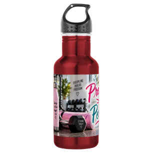 Progress Nicht Perfektion Fitness-Wasserflasche Edelstahlflasche