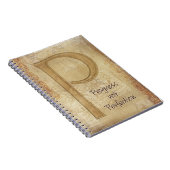 Progress Not Perfect Journal Notizblock (Rechte Seite)