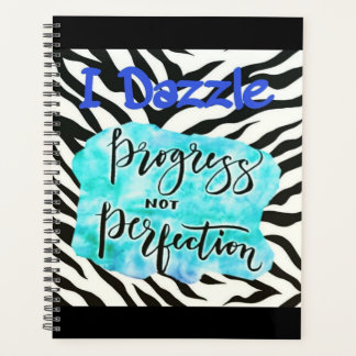 Progress Not Perfect Planner Planer