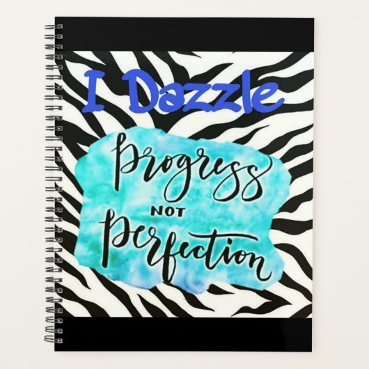 Progress Not Perfect Planner Planer (Vorderseite)
