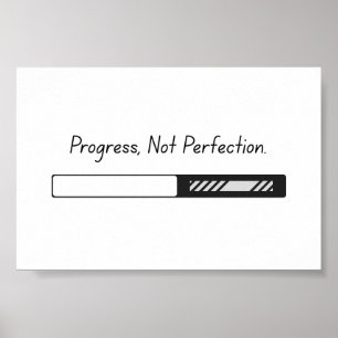 Progress Not Perfect - Poster Art