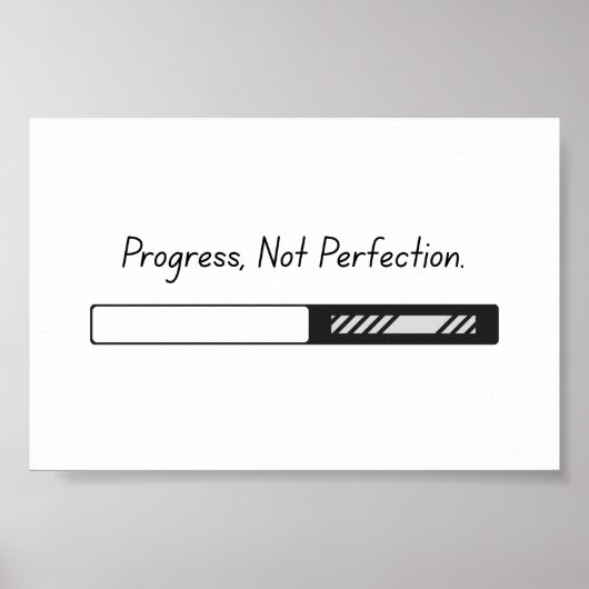 Progress Not Perfect - Poster Art (Vorne)