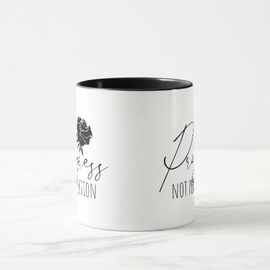 Progress Not Perfect Tasse (Zentrum)