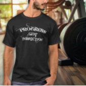 Progress Not Perfection Men's Exercise T-Shirt