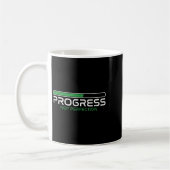 Progress Not Perfection _ Motivation Insration Kaffeetasse (Links)