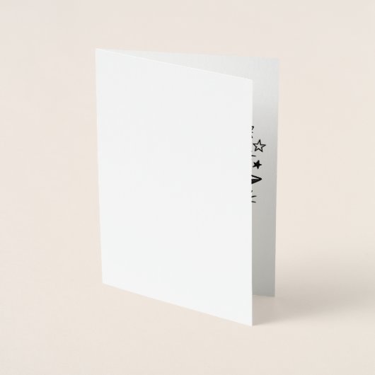 Progress Not Perfection Motivational Quote Design Folienkarte (Vorderseite)