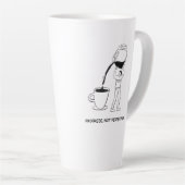 Progress. Not Perfection Mug Milchtasse (Rechte Ecke)