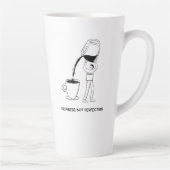 Progress. Not Perfection Mug Milchtasse (Rechts)