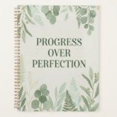 Progress over Perfection Journal Planer (Vorderseite)
