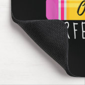 Progress Over Perfection Motivational Back To Scho Mousepad (Ecke)