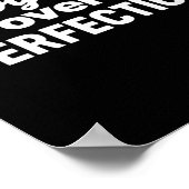 Progress Over Perfection Motivational Christian Se Poster (Ecke)