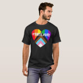 Progress Priart Heart Flag Pansexual T-Shirt (Vorne ganz)