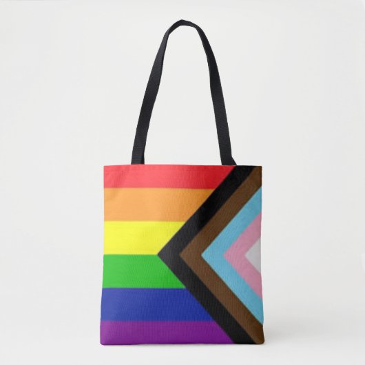 Progress Pride 2022 Unisex Tasche (Vorderseite)