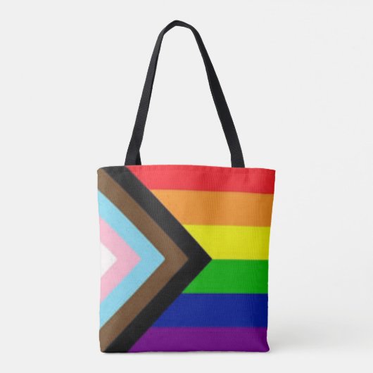 Progress Pride 2022 Unisex Tasche (Rückseite)