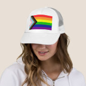 Progress Pride Ball Cap Truckerkappe (Beispiel)