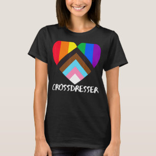 Progress Pride Flag Herzinklusivität T-Shirt