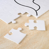 Progress Pride Herz Linienkunst Puzzle (Seite)