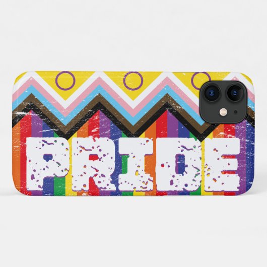 Progress Pride LGBTQ Case-Mate iPhone Hülle (Rückseite (Horizontal))