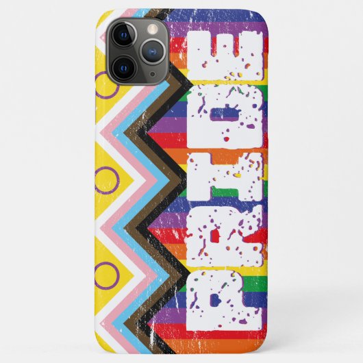 Progress Pride LGBTQ Case-Mate iPhone Hülle (Rückseite)