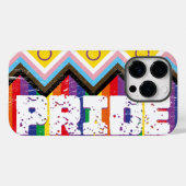 Progress Pride LGBTQ Case-Mate iPhone Hülle (Rückseite (Horizontal))