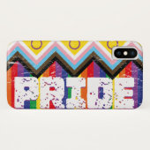 Progress Pride LGBTQ Case-Mate iPhone Hülle (Rückseite (Horizontal))