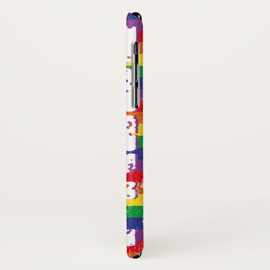 Progress Pride LGBTQ Case-Mate iPhone Hülle (Hinten/Links)