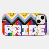 Progress Pride LGBTQ Case-Mate iPhone Hülle (Rückseite (Horizontal))