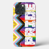 Progress Pride LGBTQ Case-Mate iPhone Hülle (Rückseite)