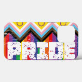 Progress Pride LGBTQ Case-Mate iPhone Hülle (Rückseite (Horizontal))