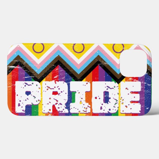 Progress Pride LGBTQ Case-Mate iPhone Hülle (Rückseite (Horizontal))