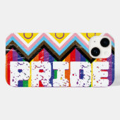Progress Pride LGBTQ Case-Mate iPhone Hülle (Rückseite (Horizontal))