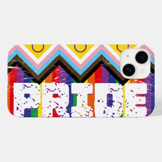 Progress Pride LGBTQ Case-Mate iPhone Hülle (Rückseite (Horizontal))