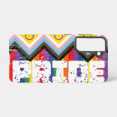 Progress Pride LGBTQ Samsung Galaxy Hülle (Rückseite (Horizontal))